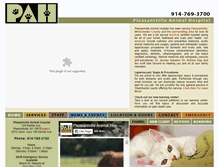 Tablet Screenshot of pleasantvillevet.com